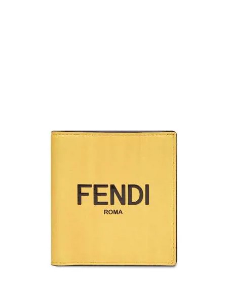 Fendi двухцветный бумажник