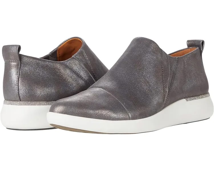 Кроссовки Johnston & Murphy Dakota Cap Toe Slip-On, цвет Pewter Metallic Suede