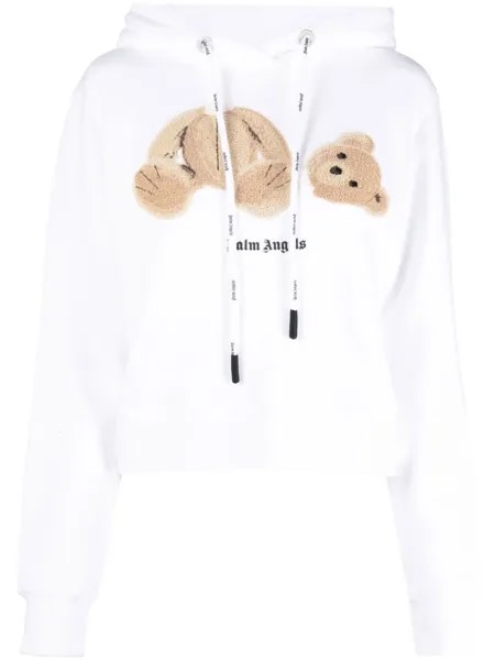 Palm Angels худи Palm Angels Bear, белый