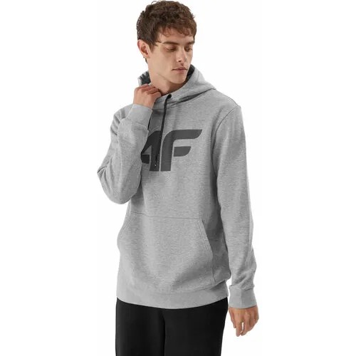 Худи 4F SWEATSHIRT, размер M, , серый
