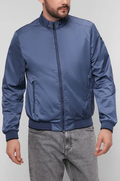 Бомбер мужской GEOX M2520Q T2600 синий 52 RU