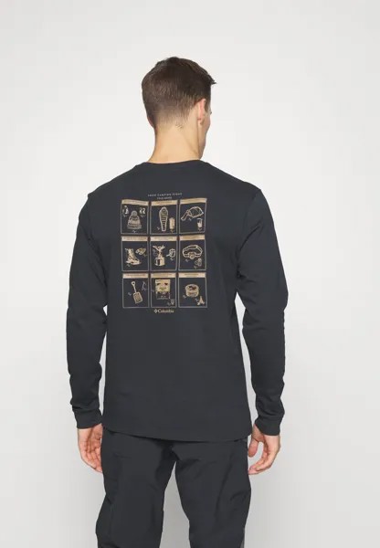Футболка с длинным рукавом EXPLORERS CANYON LONG SLEEVE Columbia, черная