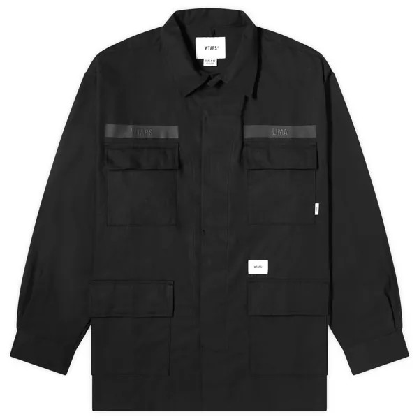 Рубашка Wtaps 17 Shirt, черный