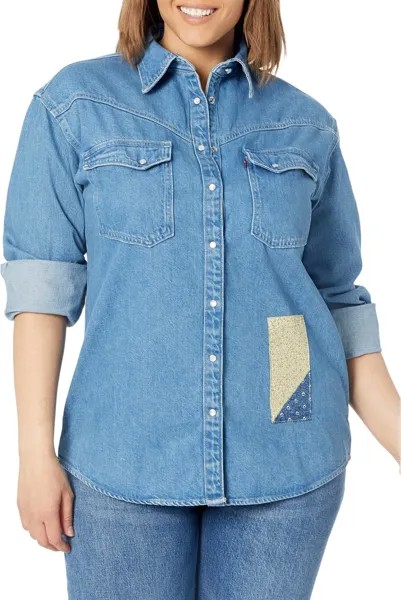 Рубашка Levi's Premium Dorsey XL Western, цвет Road Tripping