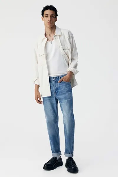 Свободные джинсы H&M, синий