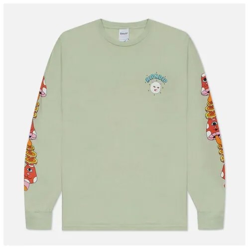 Мужской лонгслив Ripndip After Supper зелёный , Размер M