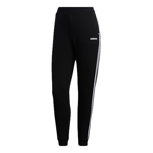 Штаны спортивные с тремя полосками neo essential Adidas, черный
