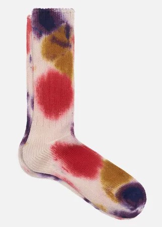 Носки Anonymous Ism Scatter Dye Crew, цвет синий, размер 41-44 EU