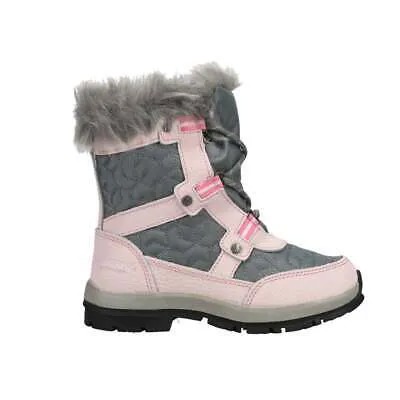 Bearpaw Marina Snow Youth Girls Серо-розовые повседневные ботинки 2150Y-631