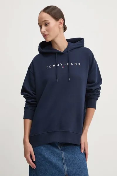 Толстовка Tommy Jeans, темно-синий