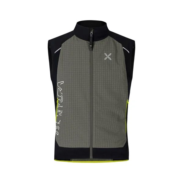 Жилет из софтшелла Montura Wind Revolution Vest, цвет Verde Salvia/Verde Lime