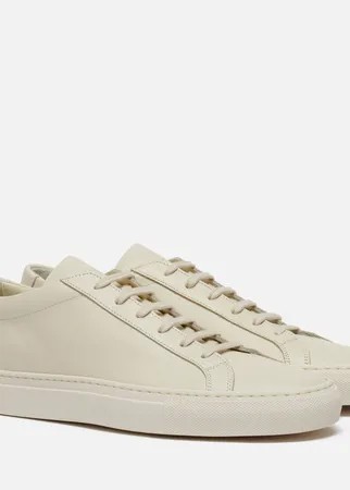 Мужские кеды Common Projects Original Achilles Low, цвет бежевый, размер 40 EU