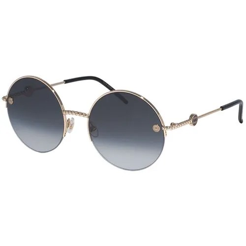Солнцезащитные очки Elie Saab, серый, золотой