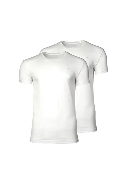 Мужская футболка, 2 шт. в упаковке - C-NECK T-SHIRT 2-PACK, круглый вырез, короткий рукав, хлопок GANT