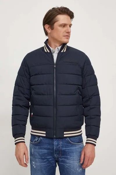 Куртка бомбер Tommy Hilfiger, темно-синий