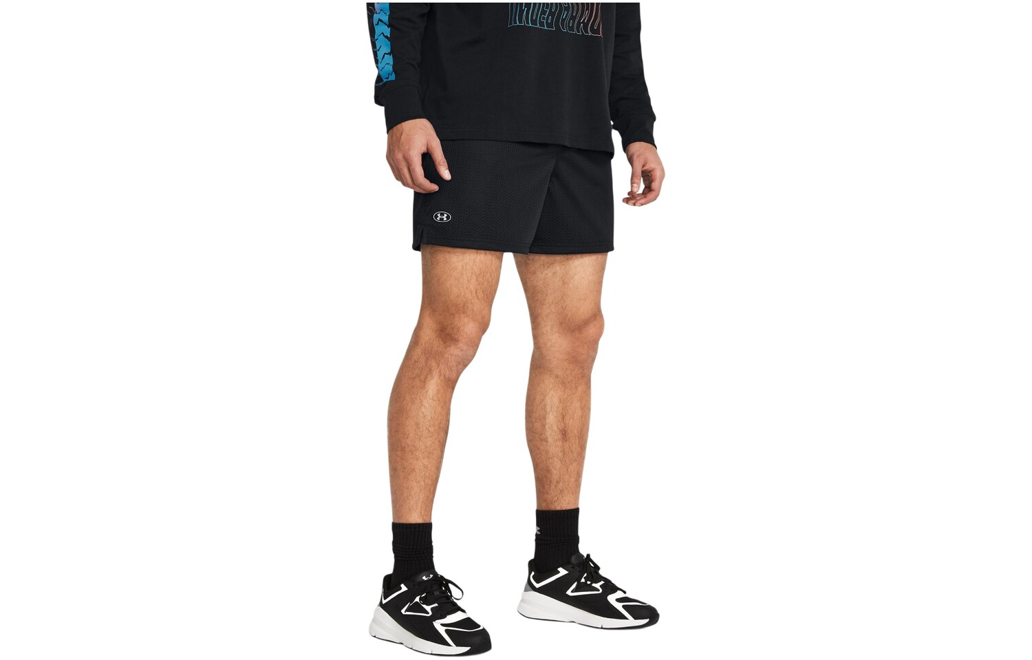 Мужские повседневные шорты Under Armour, цвет Black