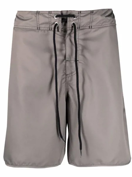 Jil Sander плавки-шорты с кулиской и накладным карманом