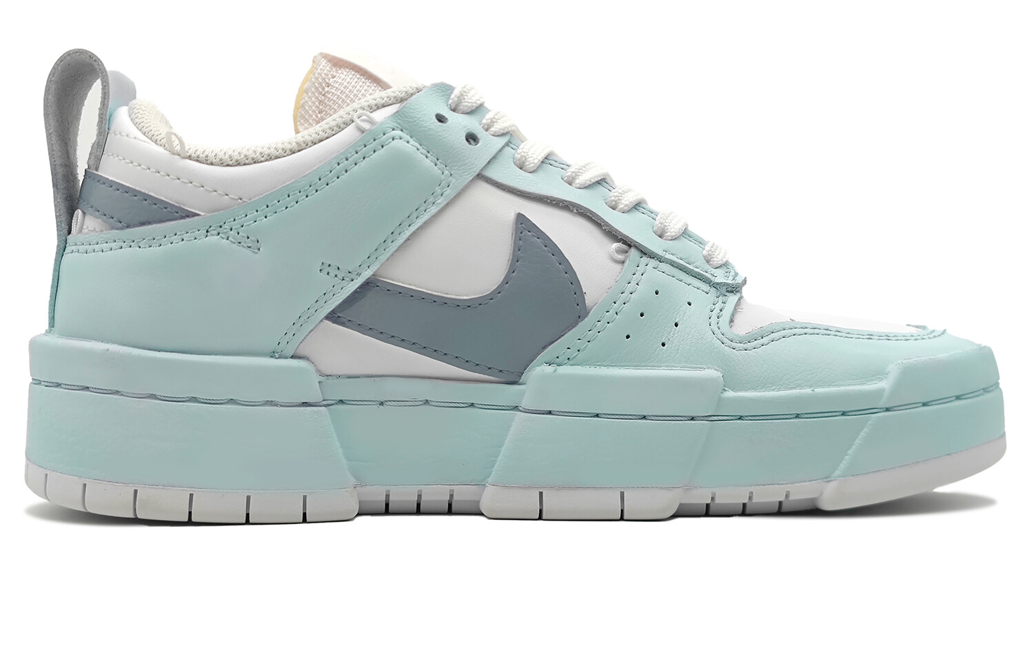 Кроссовки Nike Dunk Disrupt Skateboarding Shoes Women's Low-top Light Green, светло-зеленый