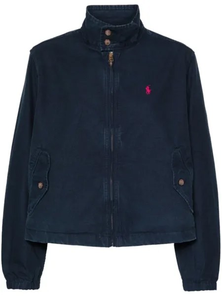 Polo Ralph Lauren куртка с вышивкой Polo Pony, синий