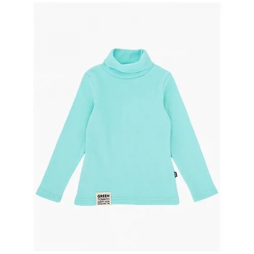 Водолазка для девочек Mini Maxi, модель 0662, цвет бирюзовый, размер 92