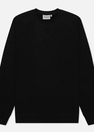 Мужская толстовка Carhartt WIP Chase 13 Oz, цвет чёрный, размер S