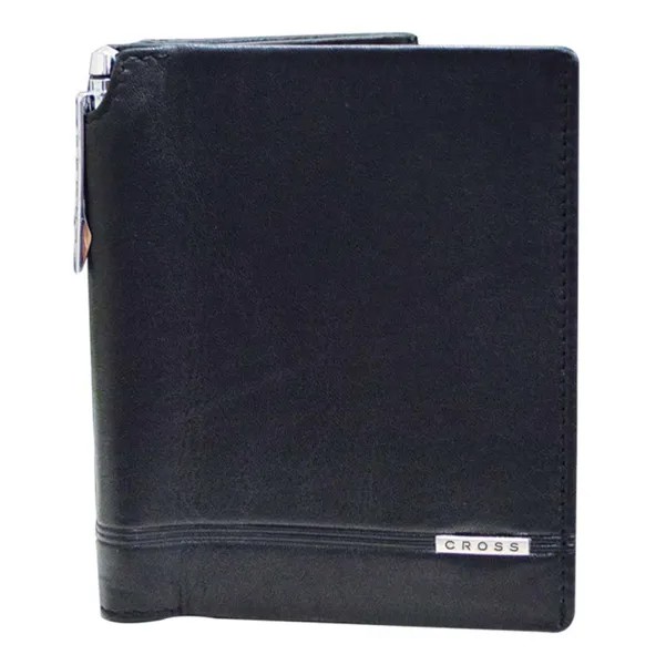 Бумажник Cross Classic Century, черный, 13,5х10,2х1 см