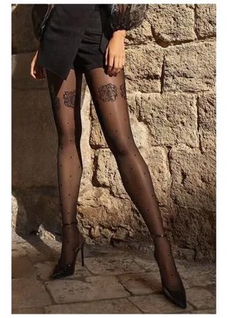 Колготки Marilyn Allure, 20 den, размер 1/2(S/M), black (черный)