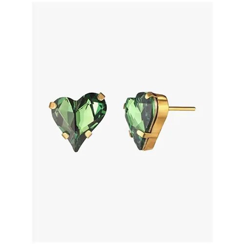 Серьги Phenomenal Studio Love. Green Earrings