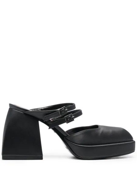 Nodaleto мюли Bulla Smith 100, черный