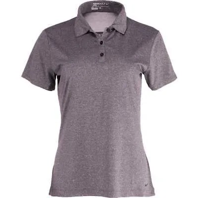 Рубашка поло для гольфа с коротким рукавом Nike Heather, женская, размер M, повседневная, 474455-032