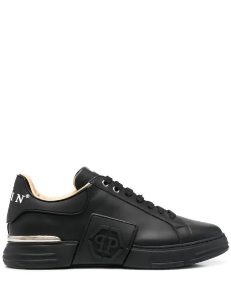 Philipp Plein кеды Hexagon, черный