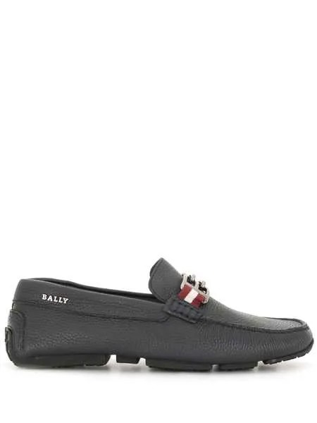 Bally мокасины с логотипом