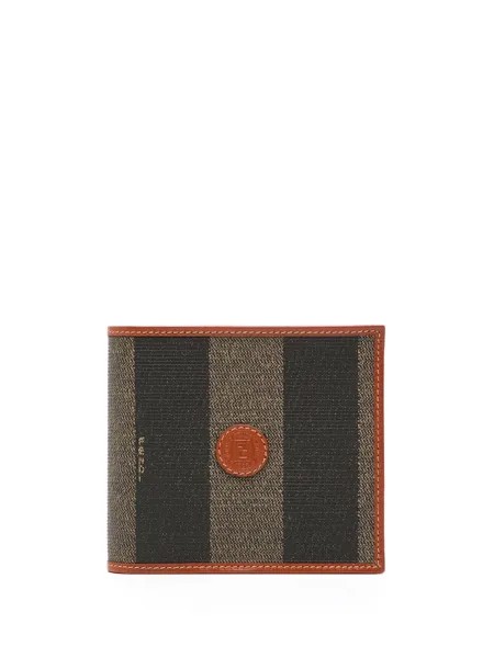 Fendi Pre-Owned кошелек Pequin Stripe 1990-х годов