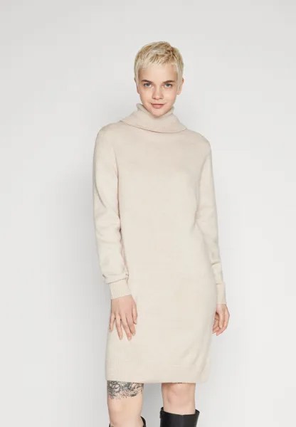 Трикотажное платье Jdylibbyroll Neck Dress JDY, цвет sandshell detail/melange