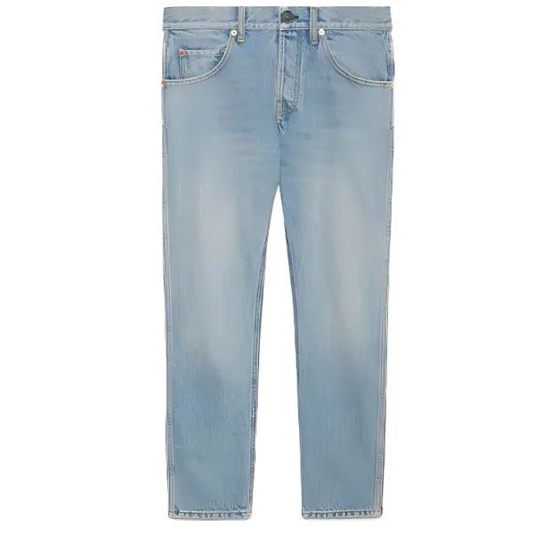 Мужские джинсы GUCCI, цвет Blue