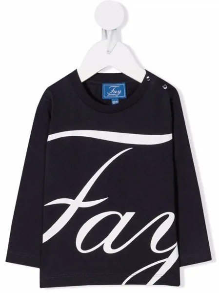 Fay Kids футболка с логотипом