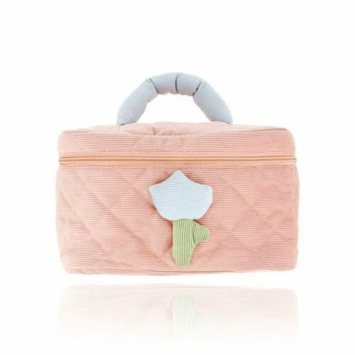 Косметичка Lady Pink, , желтый, розовый
