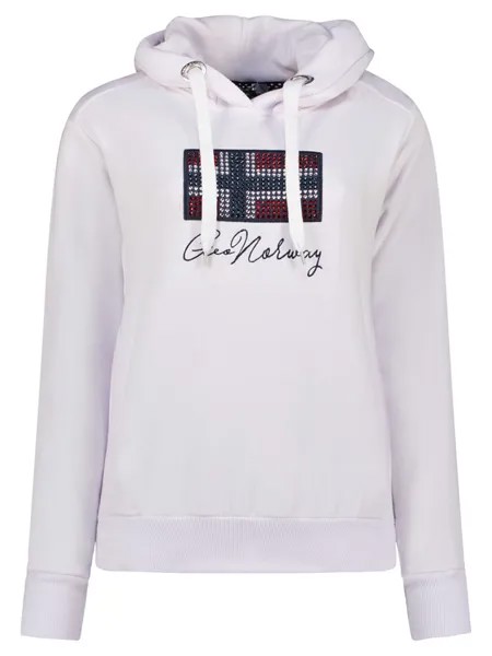 Толстовка Geographical Norway Hoodie Goisette, белый