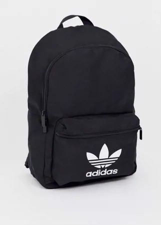 Черный рюкзак с логотипом adidas Originals