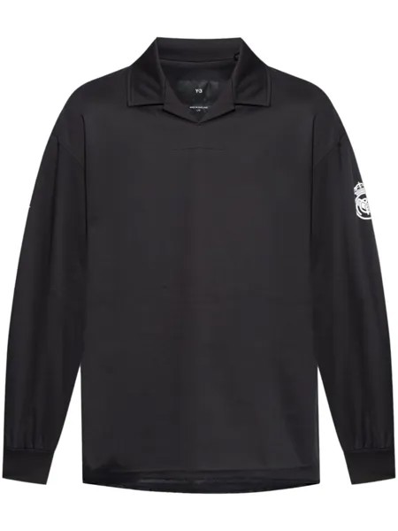 Рубашка поло RM с длинными рукавами Y-3, черный