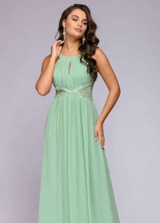 Вечернее платье женское 1001DRESS 0122001-30112GN зеленое 42