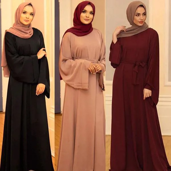 Рамадан мусульманский хиджаб платье Абая для женщин абаи Дубай, Турция Исламская одежда костюм, накидка, Восточный халат, халат Longue Femme мусу...