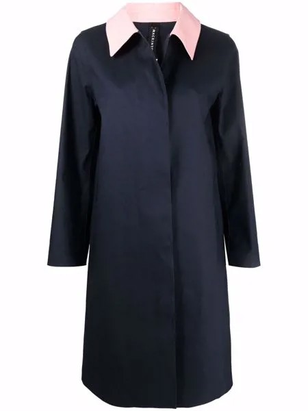 Mackintosh однобортное пальто Banton на пуговицах