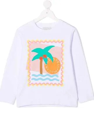 Stella McCartney Kids толстовка с принтом