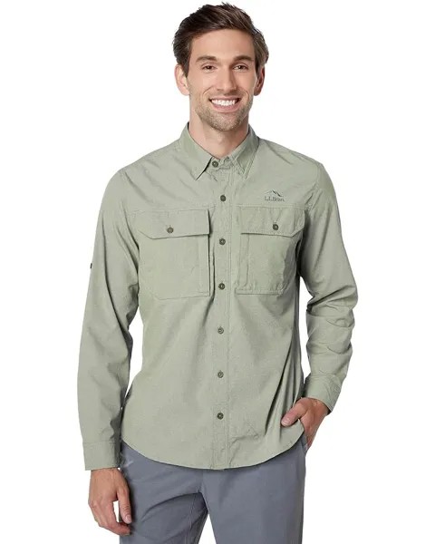 Рубашка L.L.Bean No Fly Zone, цвет Deep Olive