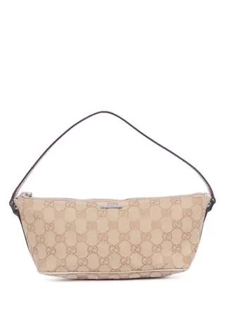 Gucci Pre-Owned сумка-тоут размера мини с монограммой GG