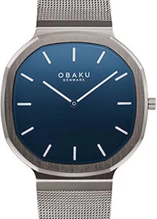 Fashion наручные  мужские часы Obaku V253GXJLMJ. Коллекция Oktant