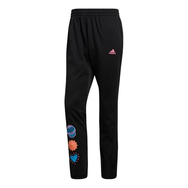 Спортивные штаны adidas Fleece Lined Stay Warm Running Training Sports Long Pants Black, черный