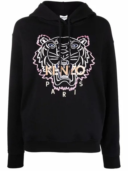 Kenzo худи с вышивкой Tiger