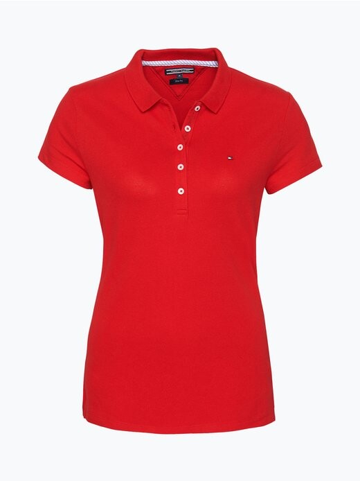 Рубашка поло новая кьяра Tommy Hilfiger, красный